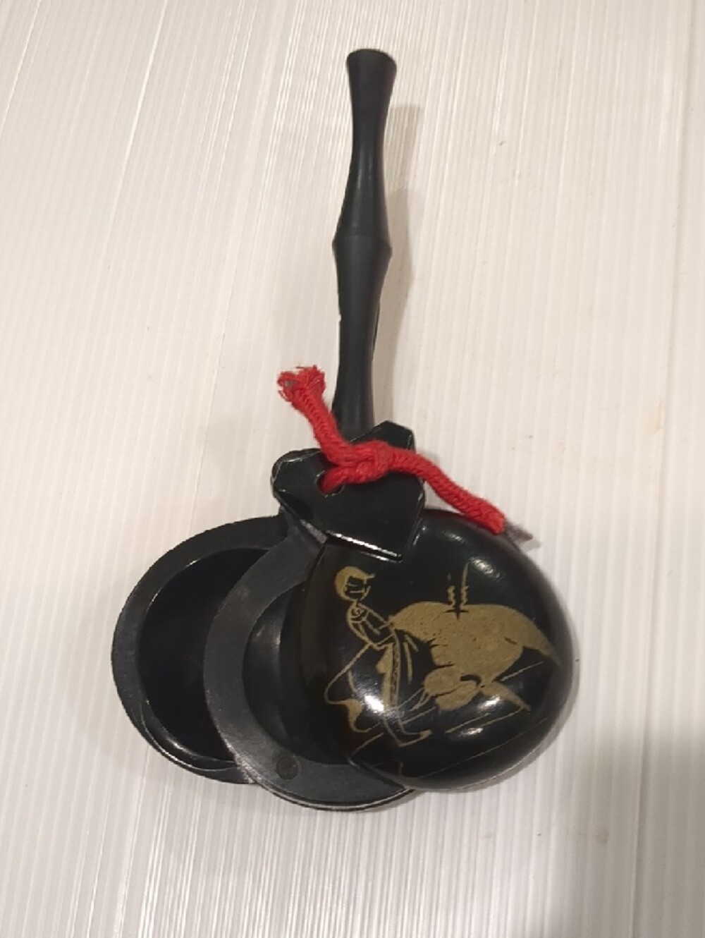 Vintage Bakelite Castanets Painted Flamenco Spain, From Germany.